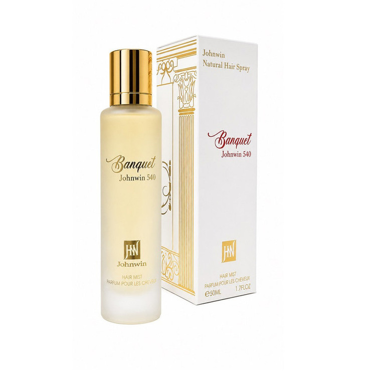 عطر مو جانوین مدل Banquet حجم 50 میلیلیتر با رایحه شیرین و گرم