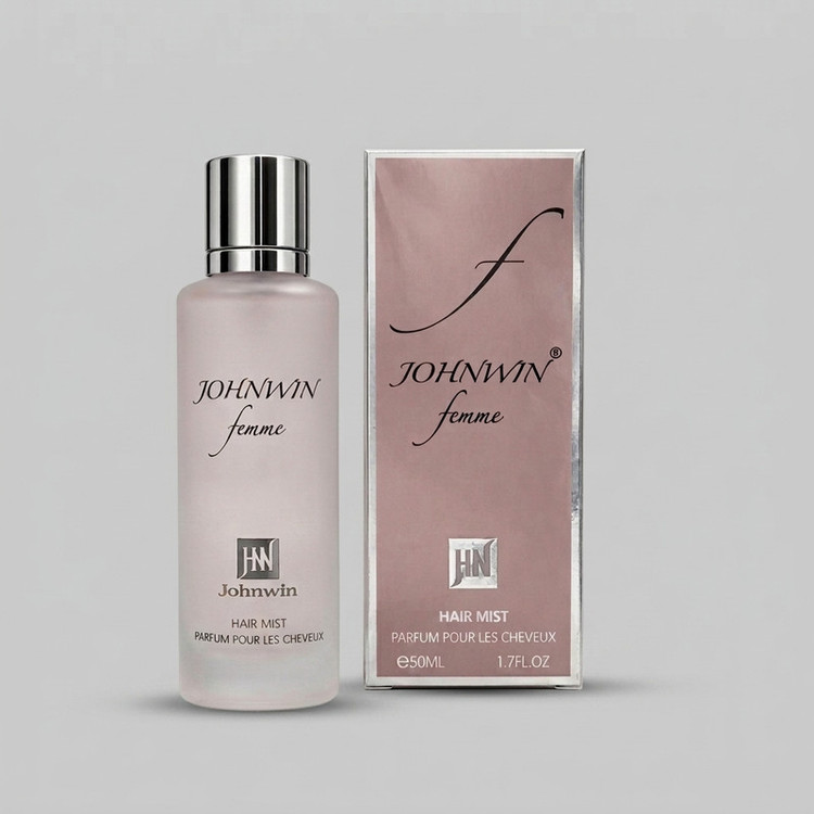 اسپری خوشبوکننده مو جانوین مدل Femme حجم 50 میلیلیتر با رایحه شیرین و ملایم