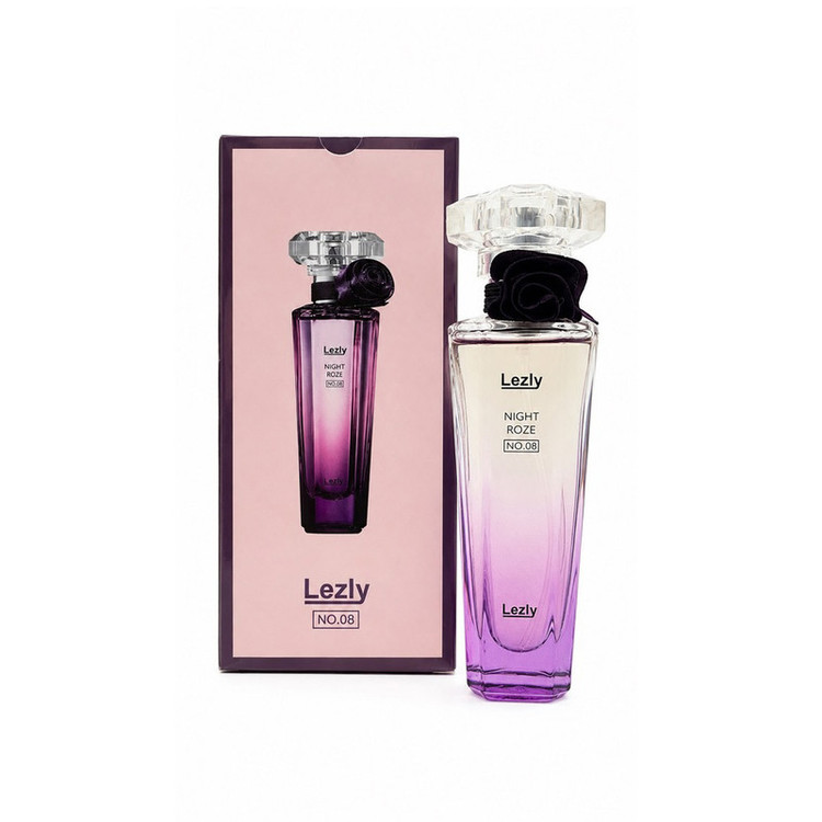 عطر جیبی زنانه لزلی مدل Night Roze با رایحه گلی و میوهای حجم 25 میلیلیتر