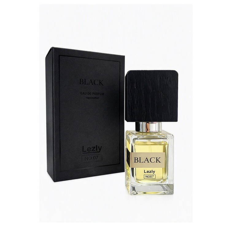 عطر جیبی مردانه لزلی مدل BLACK حجم 25 میلیلیتر، با گروه بویایی چوبی و گیاهان معطر، ساختار رایحه تلخ، ماندگاری و پخش بوی قوی، مناسب فصل زمستان