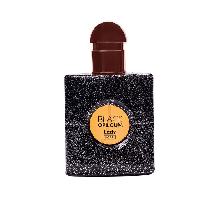 عطر جیبی زنانه لزلی مدل بلک اپیوم با رایحه گرم حجم 25 میلیلیتر
