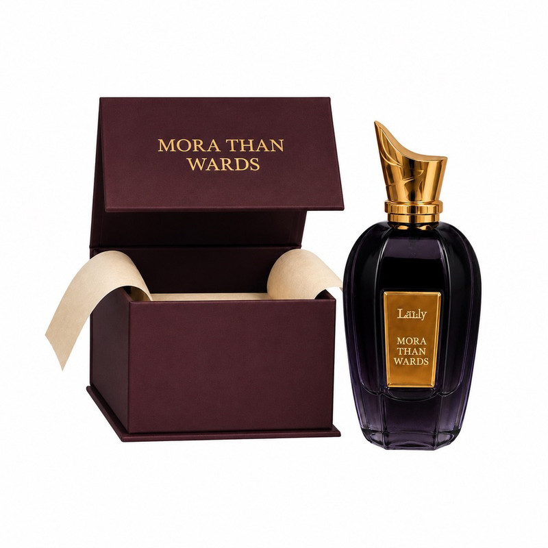 ادوپرفیوم لزلی مدل Mora than wards با رایحه گرم حجم 100 میلیلیتر